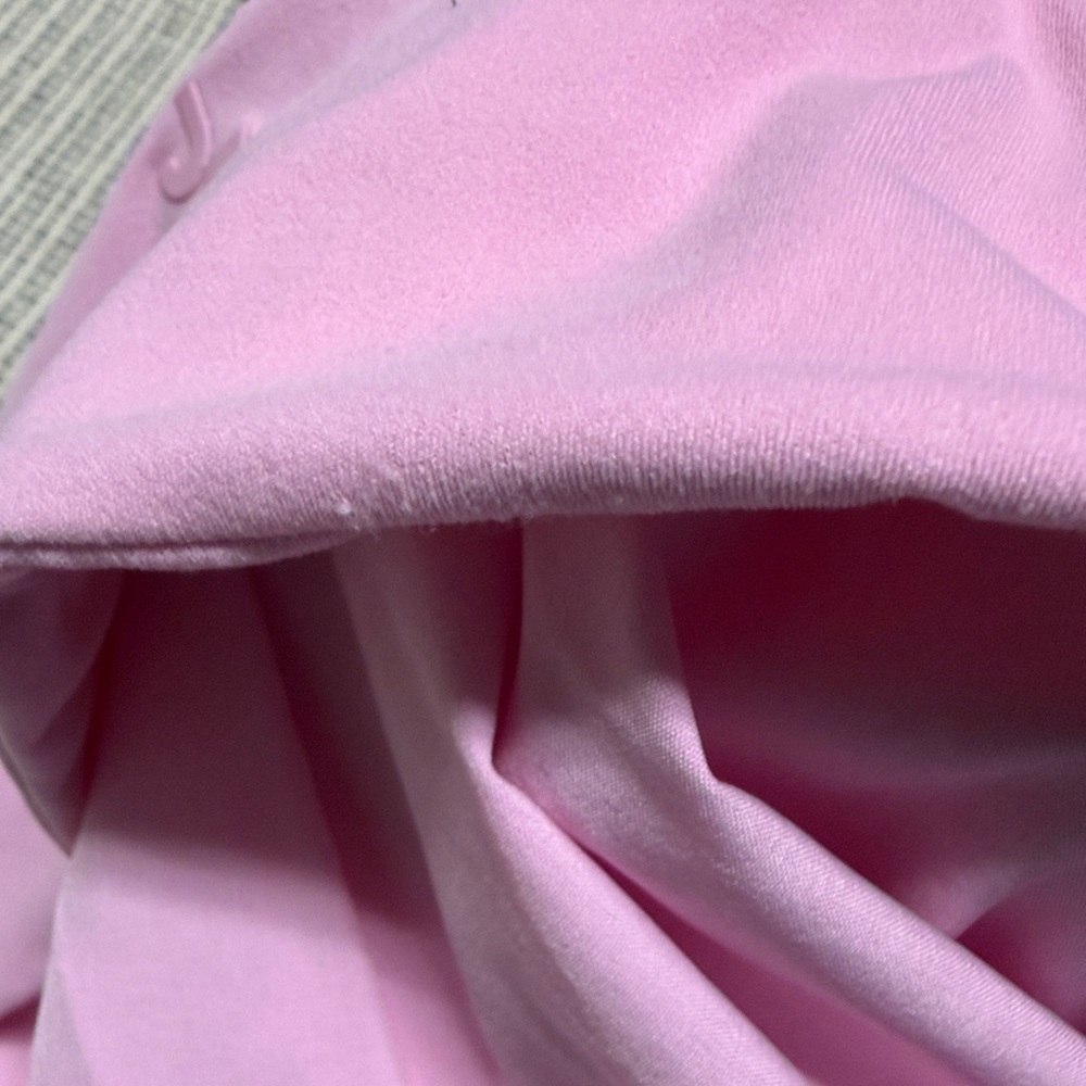 JoyLab Woman’s Mid Rise 3” Foldover Pink Active Shorts - Picture 6 of 7